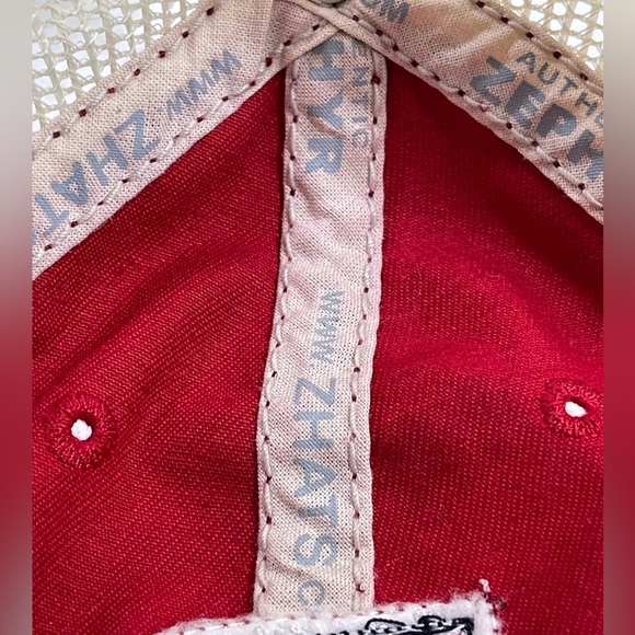 D State Zephyr Zhats Vintage style mesh SnapBack baseball trucker cap one size - Picture 8 of 9